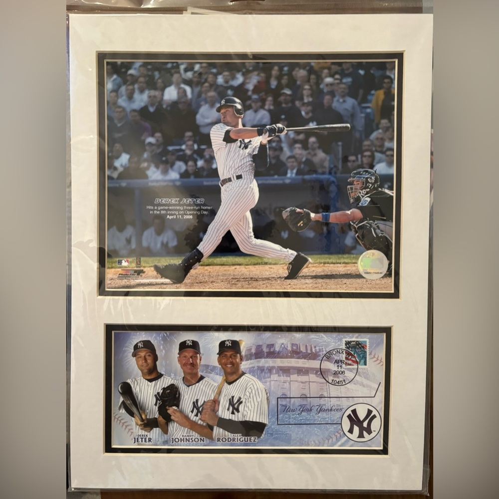 New York Yankees April 11, 2006 Derek Jeter Memorabilia